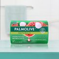 KIT SABONETE EM BARRA PALMOLIVE NATURALS MELANCIA E LICHIA 6 UNIDADES 85G CADA