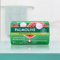 KIT SABONETE EM BARRA PALMOLIVE NATURALS MELANCIA E LICHIA 6 UNIDADES 85G CADA