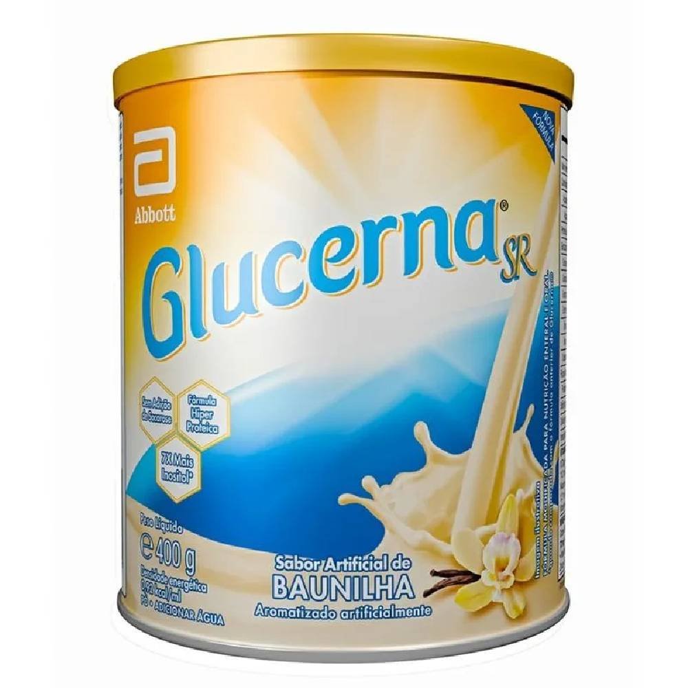 Suplemento Nutricional Glucerna Sr Baunilha 400g