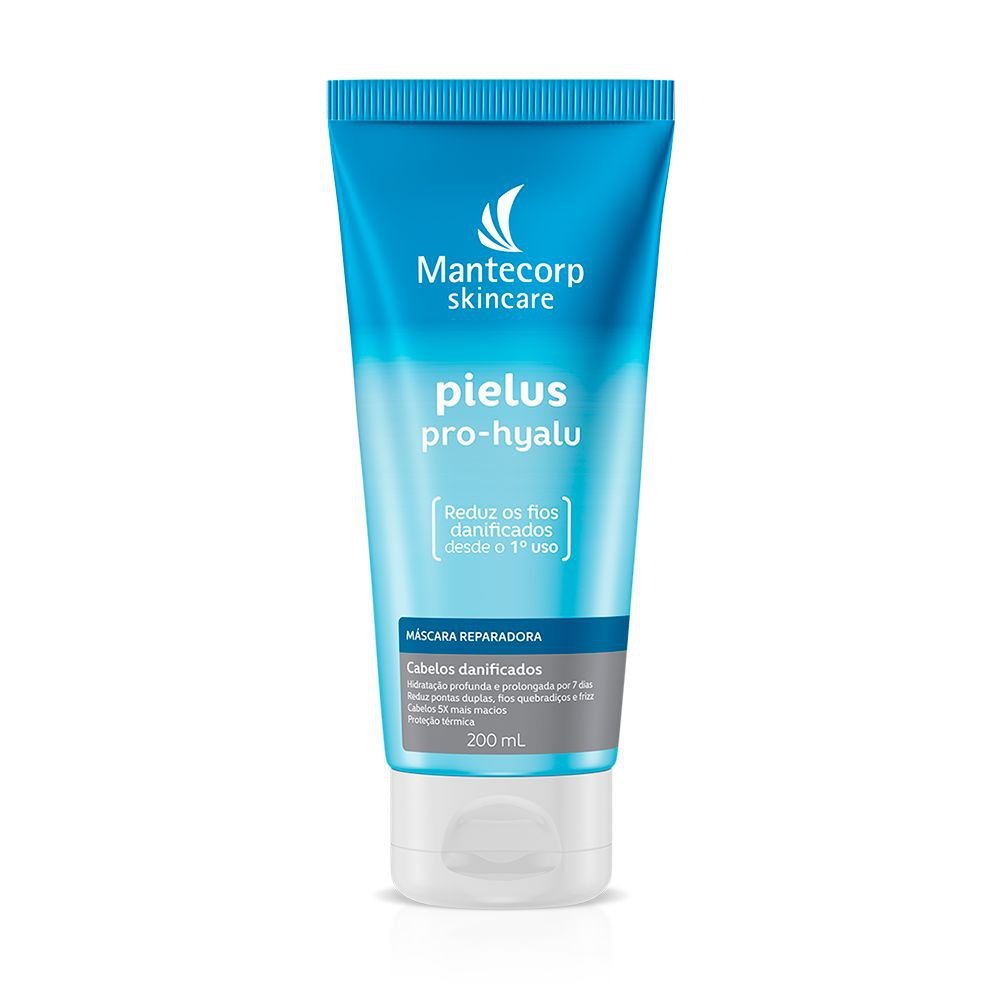 Máscara Capilar Reparadora Pielus Pro Hyalu 200ml