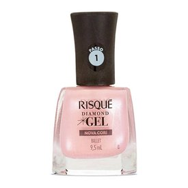 ESMALTE RISQUÉ DIAMOND GEL BALLET METÁLICO 9,5ML