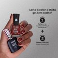 ESMALTE RISQUÉ DIAMOND GEL CHARLOTTE DE ROMÃ METÁLICO 9,5ML