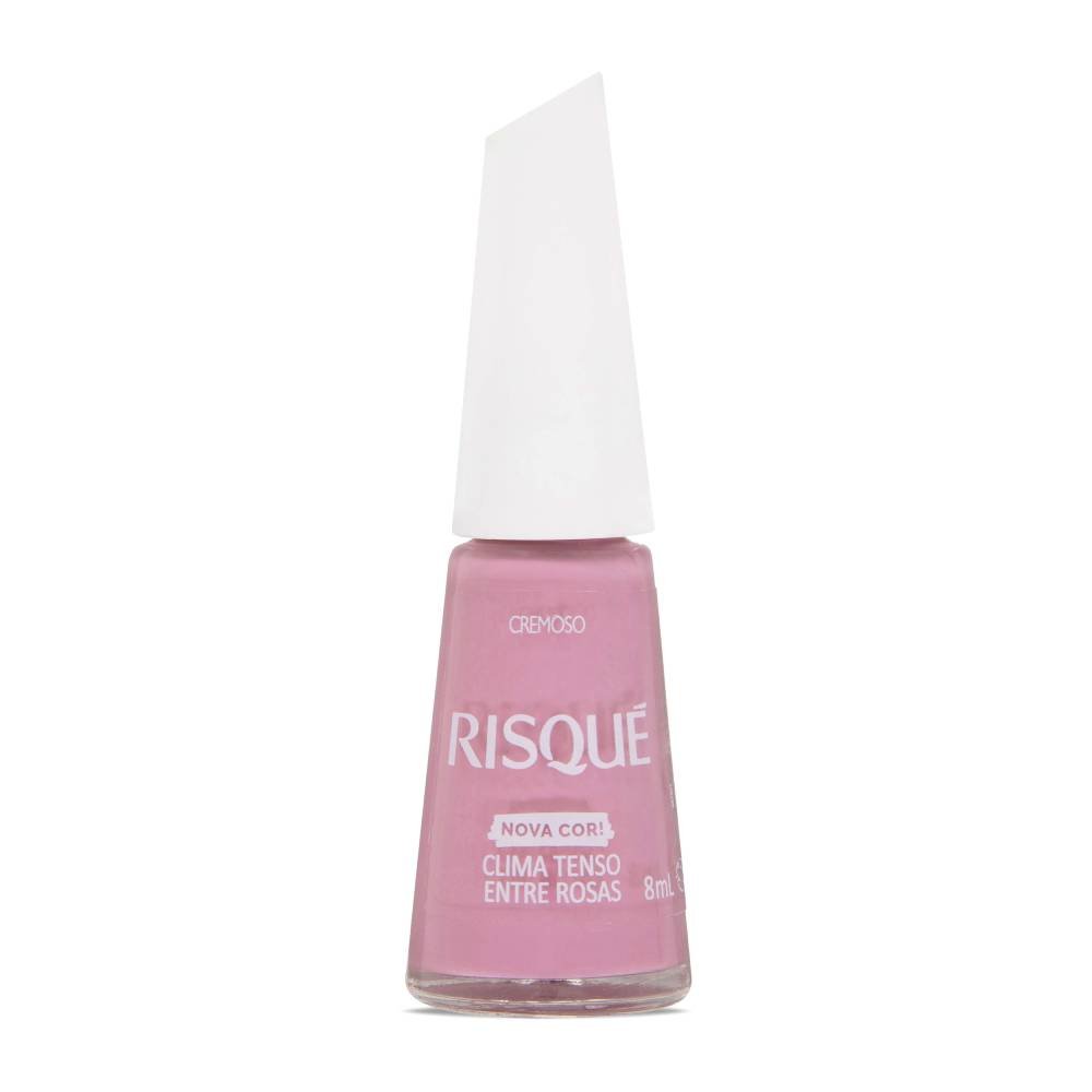 Esmalte Risqué Clima Tenso Entre Rosas Cremoso 8ml 