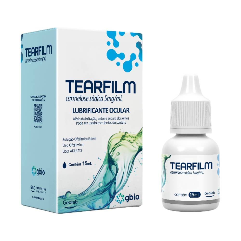 Tearfilm 5mg/ml Colírio 15ml
