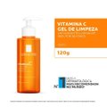 GEL DE LIMPEZA FACIAL LA ROCHE-POSAY VITAMINA C 120G