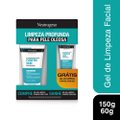 KIT NEUTROGENA PURIFIED SKIN GEL DE LIMPEZA FACIAL 150G + 60G