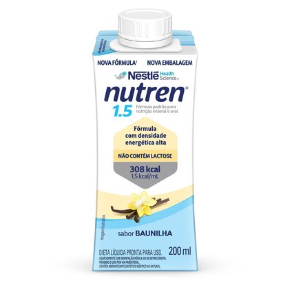 NUTRIÇÃO ENTERAL E ORAL NUTREN 1.5 BAUNILHA 200ML