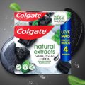 KIT CREME DENTAL COLGATE CLAREADOR NATURAL EXTRACTS CARVÃO ATIVADO 4 UNIDADES 90G CADA