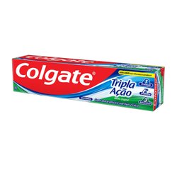 Kit Creme Dental Colgate Tripla Ação Menta Original 4 Unidades De 90g