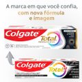 KIT CREME DENTAL COLGATE TOTAL 12 CARVÃO ATIVADO 4 UNIDADES 90G CADA