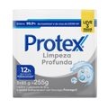 KIT SABONETE EM BARRA PROTEX LIMPEZA PROFUNDA 3 UNIDADES 85G CADA