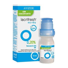 COLÍRIO LACRIFRESH OCUDRY 0,2% AVIZOR 10ML