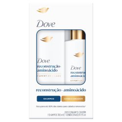 Kit Dove Reconstrução+aminoácido Shampoo 350ml + Condicionador 175ml