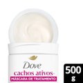 Máscara De Tratamento Capilar 2 Em 1 Dove Cachos Ativos + Biotina Expert Em Danos 500g