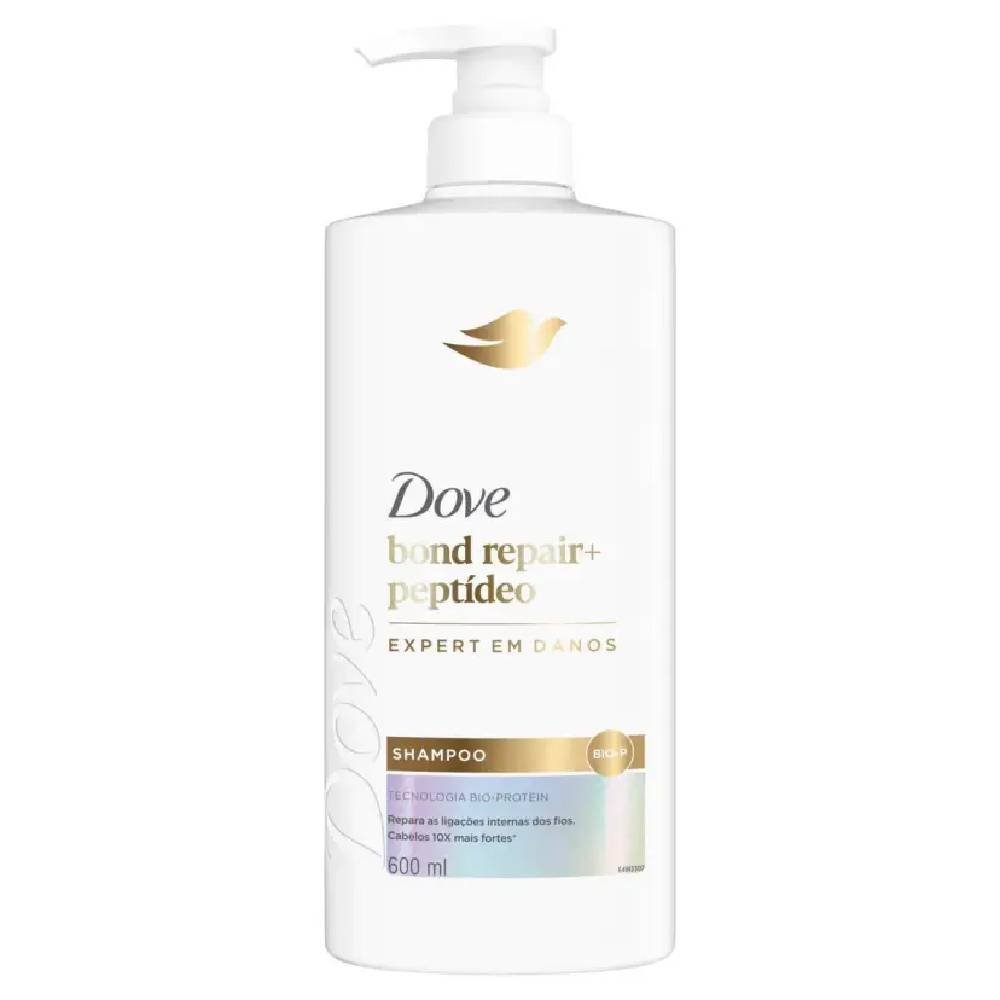 Shampoo Dove Bond Repair + Peptídeos 600ml