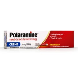 Antialérgico Polaramine Creme 10mg Bisnaga 30g