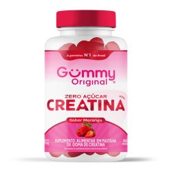 Creatina Gummy Morango 90 Gomas