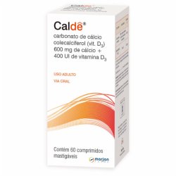Calde 60 Comprimidos Mastigáveis