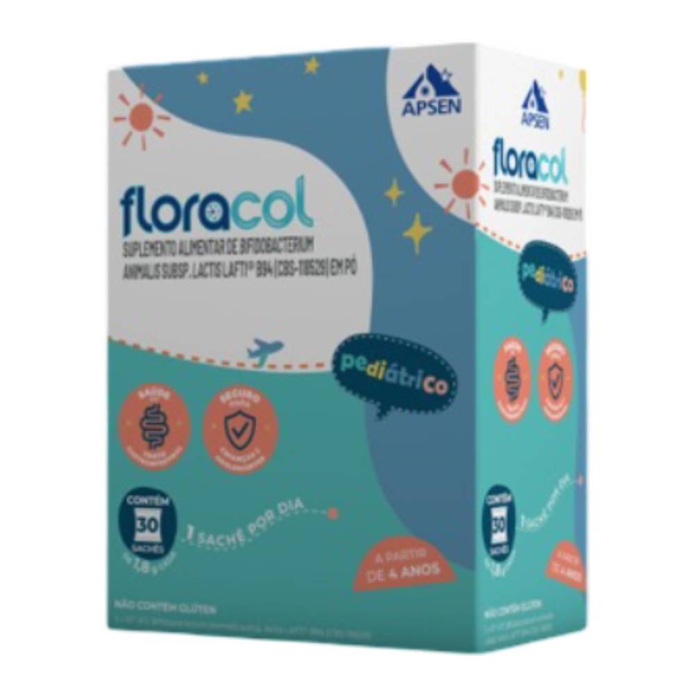 Suplemento Alimentar Floracol Apsen 30 Sachês