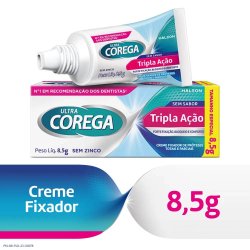 Fixador De Prótese Ultra Corega Tripla Ação 8,5g