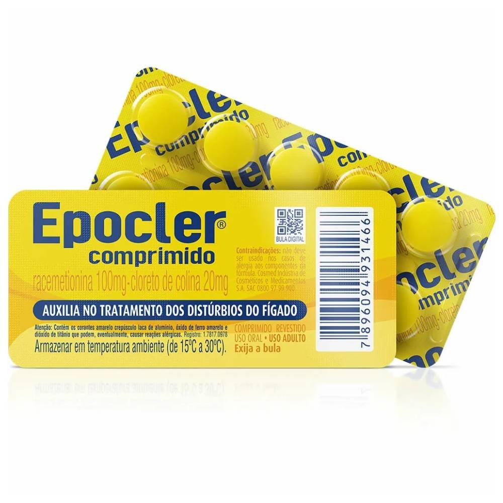 Epocler 100mg+20mg Dispay 10 Comprimidos