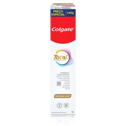 Creme Dental Colgate Total Original Mint 140g