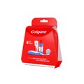 KIT VIAGEM COLGATE TOTAL MINT CREME DENTAL 30G + ENXAGUANTE BUCAL 60ML + ESCOVA DENTAL