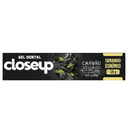 CREME DENTAL CLOSE UP CARVÃO ATIVADO MENTA 128G