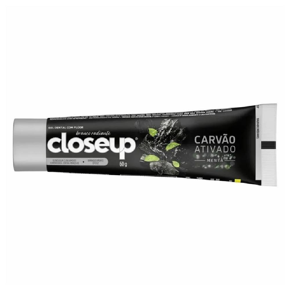 Creme Dental Close Up Carvão Ativado Menta 60g