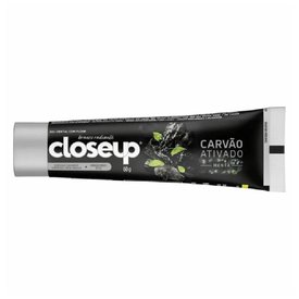 CREME DENTAL CLOSE UP CARVÃO ATIVADO MENTA 60G
