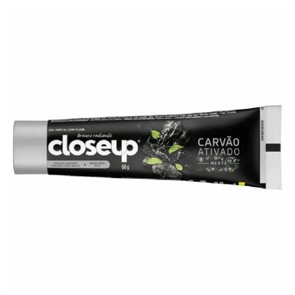 CREME DENTAL CLOSE UP CARVÃO ATIVADO MENTA 60G