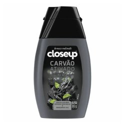 Creme Dental Em Gel Close Up Carvão Ativado Menta 100g