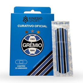 CURATIVO KINESIOSPORT OFICIAL GRÊMIO 25 UNIDADES