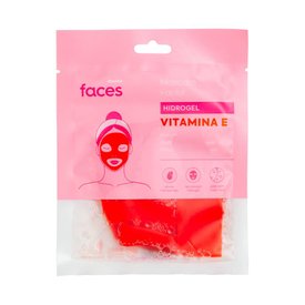 MÁSCARA FACIAL HIDROGEL VITAMINA E PANVEL FACES 1 UNIDADE