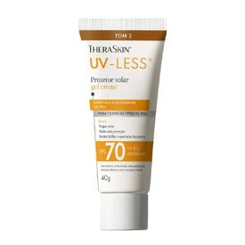PROTETOR SOLAR FACIAL THERASKIN UV-LESS COR 3 FPS70 40G