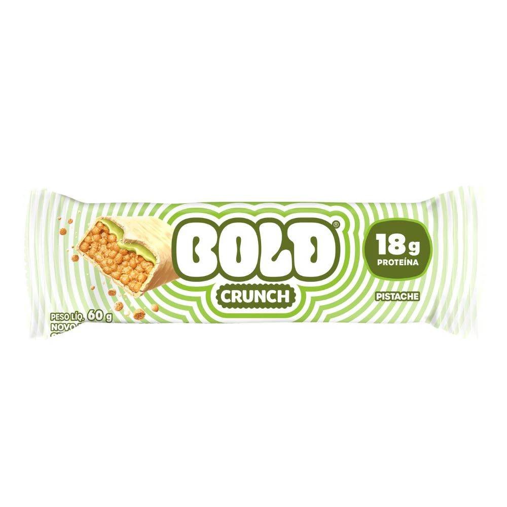 Barra De Proteína Bold Crunch Pistache 60g