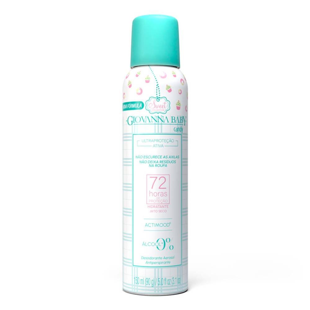Desodorante Aerosol Giovanna Baby Candy 150ml