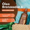 ÓLEO BRONZEADOR SPRAY CORPORAL CENOURA E BRONZE FPS6 110ML