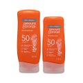 KIT CENOURA E BRONZE PROTETOR SOLAR CORPORAL FPS50 200ML + 110ML