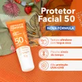 KIT PROTETOR SOLAR CENOURA E BRONZE PROTETOR SOLAR CORPORAL FPS50 200ML + PROTETOR FACIAL FPS50 50G
