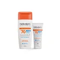 KIT HELIODERM PROTETOR SOLAR CORPORAL FPS70 200ML + PROTETOR SOLAR FACIAL 50G