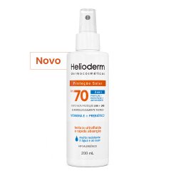 Protetor Solar Corporal Helioderm Spray Fps70 200ml