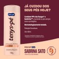 TALCO PARA PÉS EM PÓ TENYS PÉ SABRINA SATO 100G