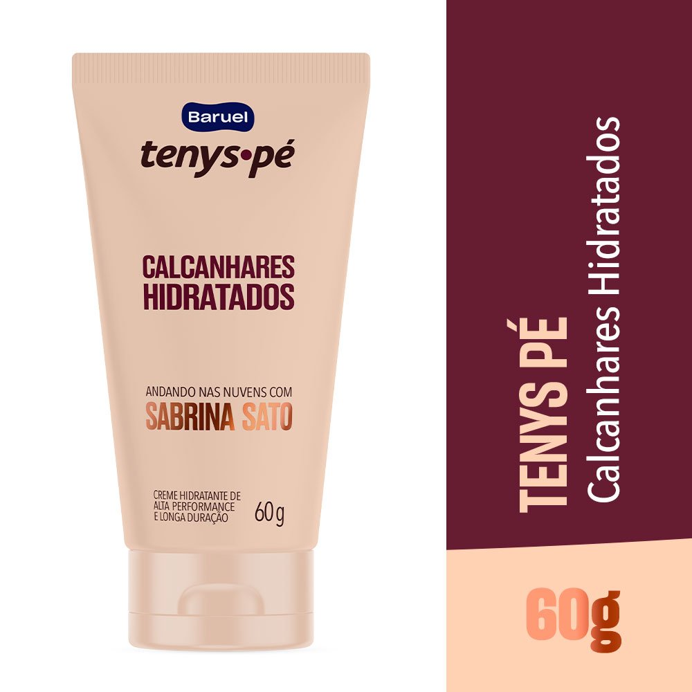 Hidratante Para Calcanhar Tenys Pé Sabrina Sato 60g