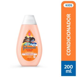 Condicionador Infantil Para Cabelos Cacheados Johnson's Cachos Dos Sonhos 200ml