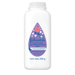 Talco Johnson's Baby Hora Do Sono Lavanda E Camomila 200g