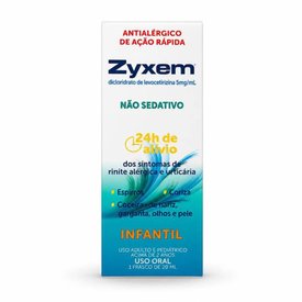 ZYXEM 5MG 10 COMPRIMIDOS REVESTIDOS