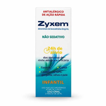 ZYXEM 5MG 10 COMPRIMIDOS REVESTIDOS
