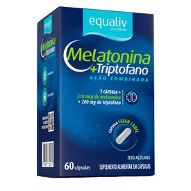 MELATONINA + TRIPTOFANO EQUALIV 60 CÁPSULAS