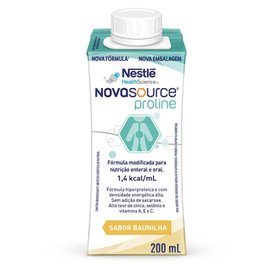 NUTRIÇÃO ENTERAL E ORAL NOVASOURCE PROLINE BAUNILHA 200ML